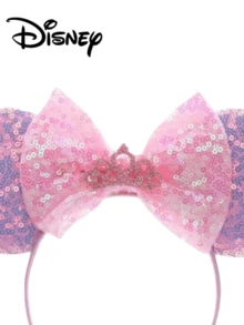 Disney 1个米奇老鼠发箍，米奇亮片皇冠发箍，派对头饰，拍照道具，适合生日派对、复活节活动，可爱卡通发饰，公主装扮装饰，粉丝美妆家居发饰发箍 - 彩色 - 查看 4