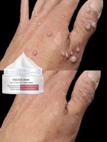 Alcohol-Free Moisturizing Vitamin E Enriched Night Body Cream Fragrance Free Deep Hydration Long Lasting Nourishment For Smooth Elastic Skin Whitening Effect Soothes Stubborn Micro Particles Intensive Hydration Therapy For Dry Skin Repair - Multicolor - 查看 3
