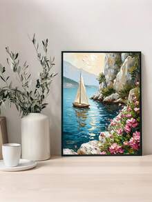 成人DIY数字油画套装，可爱卡通青蛙图案，适合初学者和手工爱好者，可装饰客厅、卧室、书房等室内空间，是圣诞节、新年、情人节、复活节的理想手工礼物，也是一份贴心的礼物。 - 套裝 - 查看 5