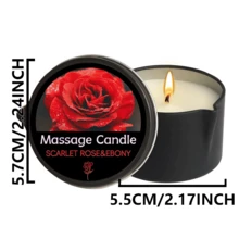 EVODUCK Velas aromáticas, velas de aceite esencial de estaño de hierro, velas de aceite corporal de coco, adecuadas para dormitorio y baño, fragancia de larga duración, infundidas con aceites esenciales, regalo perfecto para amigos y familiares, juego de regalo de aromaterapia en lata, adecuado para viajes, cumpleaños, Día de San Valentín o Día de la Madre, juego de regalo de aromaterapia/2oz - Negro - Ver 10