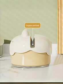 1 pieza Afilador de cuchillos manual con diseño de gato de dibujos animados y ventosa, herramienta rápida de afilado de cuchillos, de metal, sistema de afilado, afilador de cuchillos - afilador de cuchillos manual - Ver 5