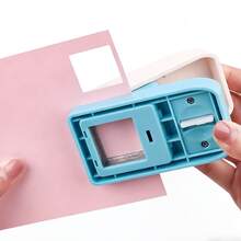 1pc 1x1 Inch Square Hole Punch Tool, Suitable Gift For Student Friends - Multicolor - View 2
