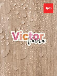 1-10pcs Customizable Name Labels, Colorful Cartoon Font Stickers, Handwritten Font Stickers, Exclusive Water Bottle Stickers, Waterproof And Oil-Resistant Stickers, Suitable For Gift Box Decoration, Water Bottles, Lunch Boxes, Glass Cups, Scrolls, Balloons, Calligraphy Decoration, Candy Baking Bags, Available In Multiple Colors And Sizes - Multicolor 3 - View 49