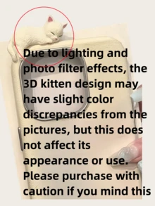 1 pieza Funda de teléfono de piel de PU con diseño 3D de gato elegante y lindo, cubierta protectora de tacto suave antideslizante, carcasa con estilo de chica, a prueba de caídas, compatible con iPhone 17/17 Air/17 Pro/17 Pro Max/I16/15/14/Redmi/Honor/OPPO/Realme - Blanco - Ver 11