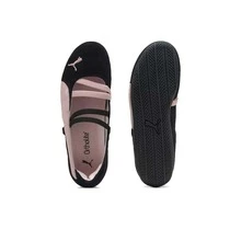 PUMA彪馬 speedcat Ballet 薄底鞋 芭蕾鞋 瑪莉珍 舒適百搭 平跟 液態銀 低筒 生活休閒鞋 女款 - 黑粉紅色 - 查看 6