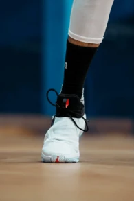 Nike Men Basketball Shoes - Black and White - View 9