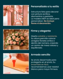 Centerpieces - Mocha Brown - View 3