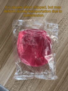 Stress Relief Cube - A Handheld Desktop Toy Made Of Highly Elastic Squeezing Material That Maintains A Cubic Shape, Effectively Relieving Anxiety. Suitable As Classroom Rewards, Party Favors, And Holiday Gifts! - Multicolor - View 13