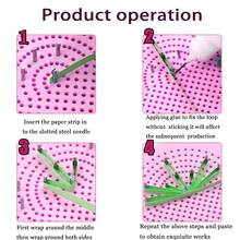 1pc Paper Coil Wire Tool, Paper Wrapping Tool, Portable Handmade Packaging Board, Multiple Styles Available, For Jump Ring Wrapping, Jewelry Making, DIY Design - Multicolor - View 4