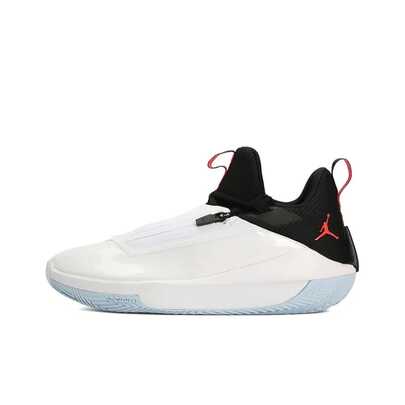 Nike Jordan Jumpman Hustle PF 舒适百搭轻质缓震低帮篮球鞋，黑白