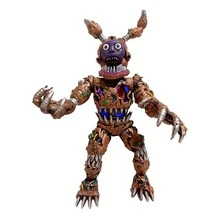Five Nights At Freddys Figura Springtrap Twisted Con Luz - Café integral - Ver 3