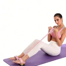 Benbo 1 Set Dispositivo de Entrenamiento de Abdominales, Incluye Dispositivo Portátil de Ejercicio de Abdominales con Soporte para Teléfono, 2 Ventosas Fuertes y Trípode Ajustable, Ideal para Ejercitar los Músculos Abdominales, Adecuado para Ejercicio en Casa, Fitness y Deportes - Multicolor - Ver 18
