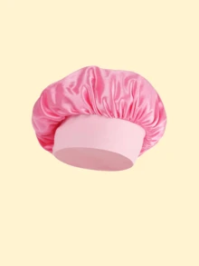 Personalized Children's Satin Sleep Cap, Girl's Satin Hair Bonnet, Silk Sleeping Hat, Personalized Name Satin Cap - M - View 13
