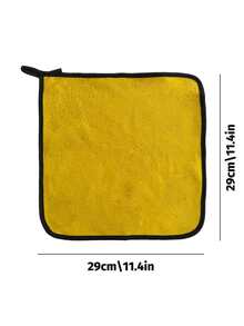 Paño de limpieza, 1/3/5/10 piezas Toallas de lavado de autos de felpa de coral de alta densidad, paños de limpieza automotriz absorbentes y gruesos de doble cara, adecuados para talleres de reparación de automóviles, hoteles y restaurantes - Multicolor - Ver 9