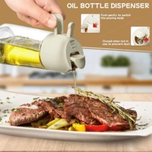 2pcs 16oz/500ml Oil Mist Spray Bottles, Automatic Flip-Top Design, PET Material, 11 Scenarios: Cooking, Salad Dressing, Grilling, Air Fryer, Baking - Kitchen Oil Vinegar Sprayer, Barbecue Spray, Cooking Spray Bottle, Easy To Use Sprayer, Food Material, Spray Bottle, Meal Prep Users, Professional Chefs - Multicolor - View 11