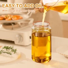 2pcs 16oz/500ml Oil Mist Spray Bottles, Automatic Flip-Top Design, PET Material, 11 Scenarios: Cooking, Salad Dressing, Grilling, Air Fryer, Baking - Kitchen Oil Vinegar Sprayer, Barbecue Spray, Cooking Spray Bottle, Easy To Use Sprayer, Food Material, Spray Bottle, Meal Prep Users, Professional Chefs - Multicolor - View 8