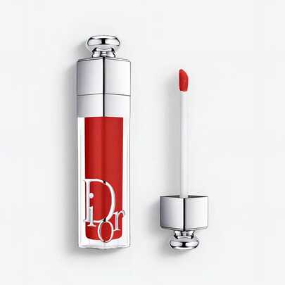  028 Dios Addict Lip Maximizer Brillo De Labios - Labial Dior 8 Acabado Brillante Color 028 Intense