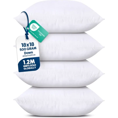 Cushion Inner Pads Hollow Fibre Insert Filler Cushion 16x16 18x18 20x20 22x22