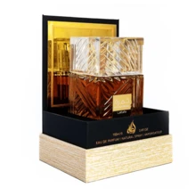 Lattafa Khamrah & Khamrah Qahwa Eau De Parfum Unisex 3.4 Fl Oz | Long-Lasting Arabic Perfume For Men & Women | Luxury Fragrance Gift Set | Spicy, Sweet & Woody Scent Long Lasting Fragrances Perfect For Dating & Daily Wear, An Ideal Christmas Gif - đen - Xem 2
