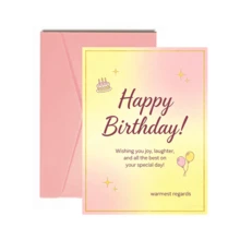 Una tarjeta de cumpleaños linda con sobre - Un excelente regalo para familiares y amigos, una tarjeta de cumpleaños divertida, regalo de tarjeta de cumpleaños - Conjuntos - Ver 11