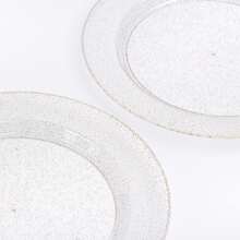 20pcs High-Quality Plates - Modern Urban Starry Sky Round Plates, Dinner Plates, Wedding Dessert & Appetizer Plates, Fancy Plates Suitable For Weddings, Parties, Restaurants, Gatherings - Flash Gold - View 7