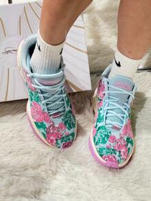 Nike Lebron 21 EP 低帮舒适篮球鞋，男款，冰蓝色 - 冰藍色 - 查看 7