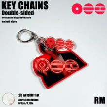 B/TS, ARMY OT7, ARIRANG 0320, Car Keychain Pendant Keychain Holder Key Ring Mobile Phone Bag Hanging Gifts,Special Gifts For Friends - OT7 - View 16
