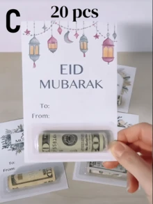 5pcs Fashionable Cash Envelopes, Festival Carnival Children's Gifts, Suitable For Writing Blessings And Gifting Cash Does Not Include Cash, Red Packet Cards - Multicolor - View 14