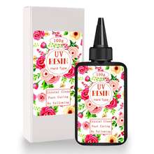 400g/300g/200g/100g UV Resin Kit, Transparent Self-Bubbling Epoxy Resin Set, High Hardness, Suitable For Jewelry Making, Silicone Molds, Coating, DIY Arts And Crafts - Multicolor - View 17