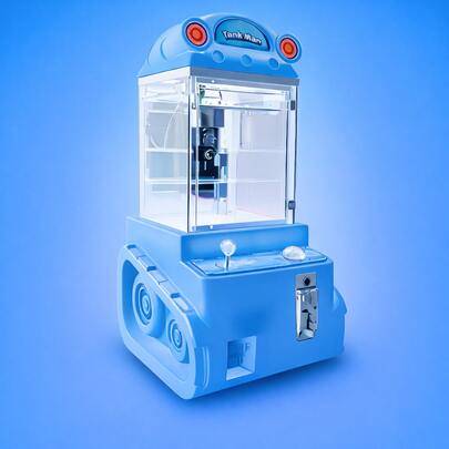 Maquina Atrapa Peluche Garra grande Musical Luz Pantalla Led