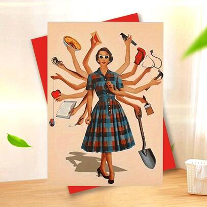 一幅“一位慈母”装饰画，是庆祝母亲节的理想之选，无框家居装饰。