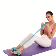 Benbo 1 Set Dispositivo de Entrenamiento de Abdominales, Incluye Dispositivo Portátil de Ejercicio de Abdominales con Soporte para Teléfono, 2 Ventosas Fuertes y Trípode Ajustable, Ideal para Ejercitar los Músculos Abdominales, Adecuado para Ejercicio en Casa, Fitness y Deportes - Multicolor - Ver 19