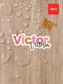 1-10pcs Customizable Name Labels, Colorful Cartoon Font Stickers, Handwritten Font Stickers, Exclusive Water Bottle Stickers, Waterproof And Oil-Resistant Stickers, Suitable For Gift Box Decoration, Water Bottles, Lunch Boxes, Glass Cups, Scrolls, Balloons, Calligraphy Decoration, Candy Baking Bags, Available In Multiple Colors And Sizes - Multicolor 3 - View 56