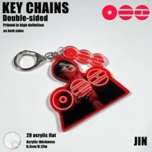 B/TS, ARMY OT7, ARIRANG 0320, Car Keychain Pendant Keychain Holder Key Ring Mobile Phone Bag Hanging Gifts,Special Gifts For Friends - OT7 - View 17