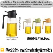 2pcs 16oz/500ml Oil Mist Spray Bottles, Automatic Flip-Top Design, PET Material, 11 Scenarios: Cooking, Salad Dressing, Grilling, Air Fryer, Baking - Kitchen Oil Vinegar Sprayer, Barbecue Spray, Cooking Spray Bottle, Easy To Use Sprayer, Food Material, Spray Bottle, Meal Prep Users, Professional Chefs - Multicolor - View 3