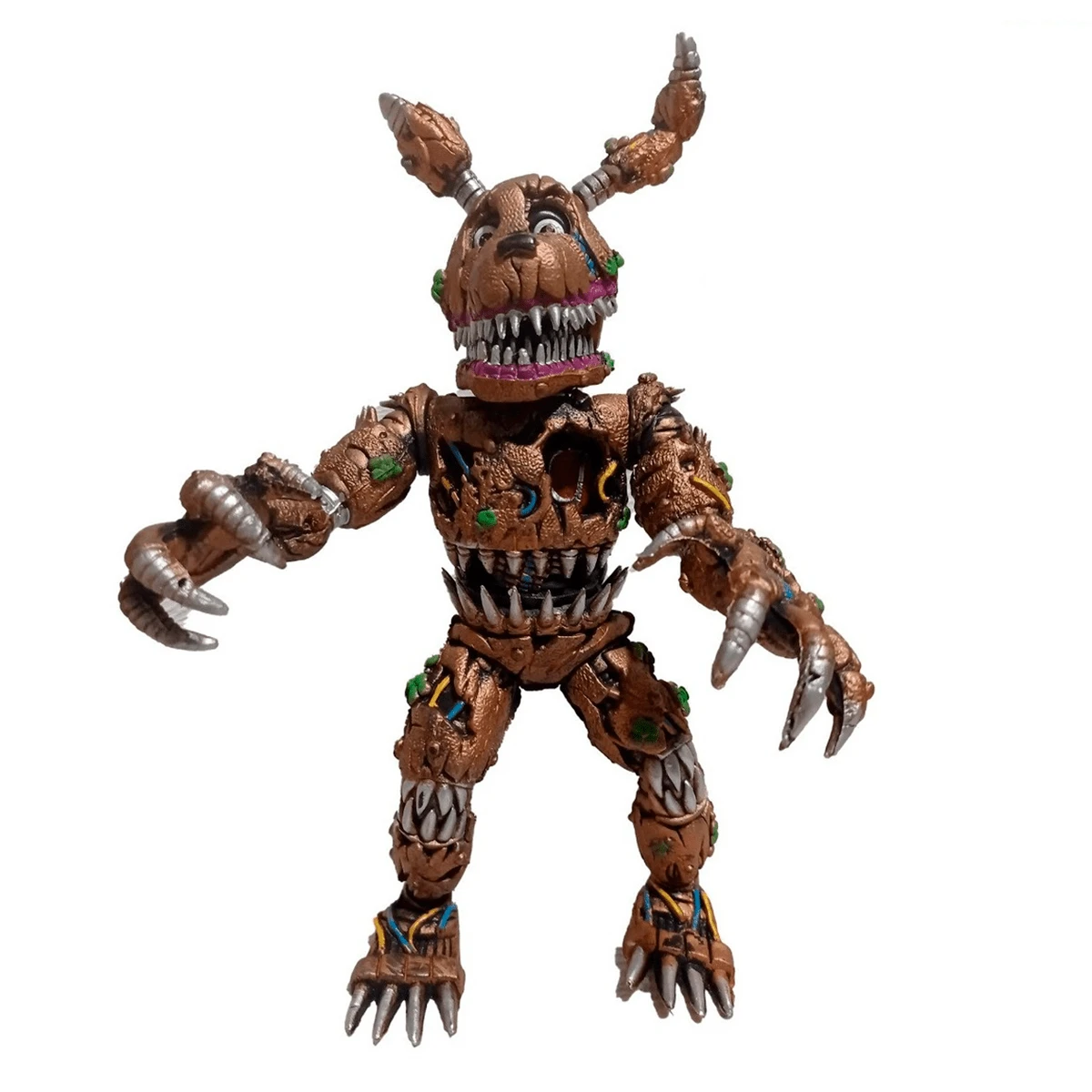 Five Nights At Freddys Figura Springtrap Twisted Con Luz - Café integral - Ver 1