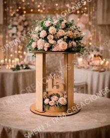 Centerpieces - Mocha Brown - View 1