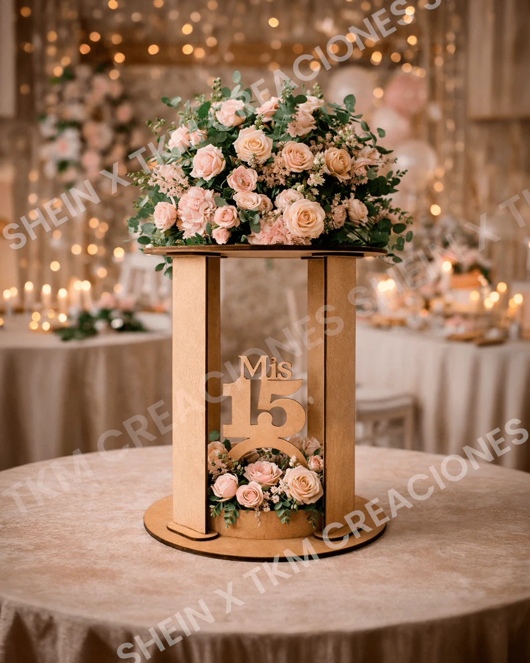 Centerpieces - Mocha Brown - View 1