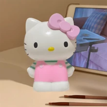 SANRIO （已授权）- 多功能收纳卡通创意简约桌面笔筒，化妆刷收纳管，桌面摆件，精美节日礼物笔筒，大容量办公桌整理刷DIY收纳管，塑料材质，小巧设计 - 彩色 - 查看 8