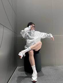 Nike Air Max 1 舒适百搭低帮休闲鞋，男款，银红色 - 銀紅 - 查看 9