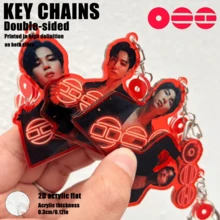 B/TS, ARMY OT7, ARIRANG 0320, Car Keychain Pendant Keychain Holder Key Ring Mobile Phone Bag Hanging Gifts,Special Gifts For Friends - OT7 - View 2