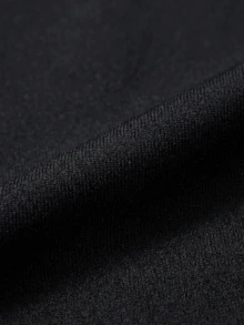 Bragas moldeadoras sin costuras de talle alto con estampado de corazón y letras para mujer - Negro - Ver 7