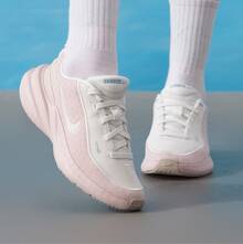 Nike Uplift SC 防滑耐磨 舒適輕便 低筒 休閒跑鞋 女款 - 粉紅白色 - 查看 2