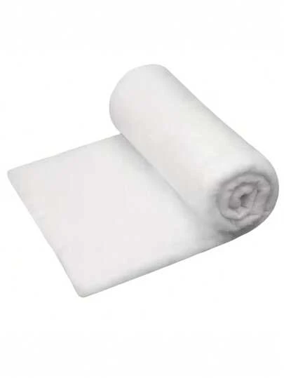 1pc Soft Silk Cotton Filling, Suitable For DIY Projects, Pillows And Handicrafts - 100% Silk Cotton Filling Material, Available In Multiple Sizes, Filling Fabric, Used For Quilt Filling, White Fabric For Artificial Snow Blanket Decoration, Dolls