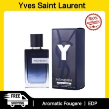 Yves Saint Laurent YSL Y Men Eau De Parfum Spray 100ml Aromatic Notes Men's Perfume Authentic Original Product Long-Lasting Fragrance - 馥奇香型 - 查看 1