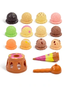 Children's Ice Cream Stacking Toy, Hand-Eye Coordination, Parent-Child Interaction, Early Education, Intellectual Puzzle Game, Suitable For 3-12 Years Old Boys And Girls, Toy Gift, Birthday Gift - Multicolor - View 9