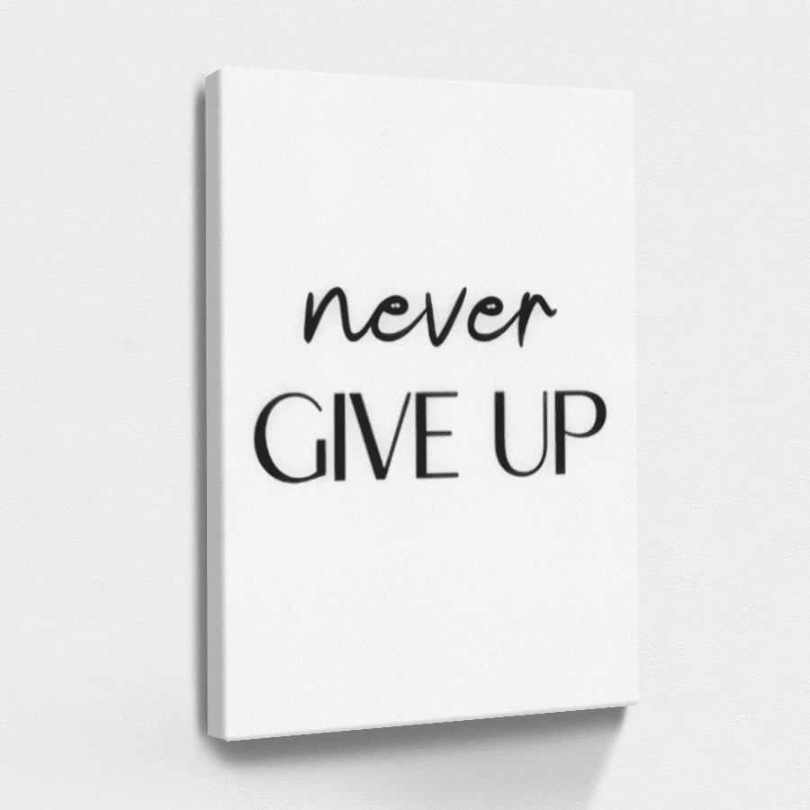 1pc Minimalist Inspirational Wall Art, Motivational Quote, Elegant And Beautiful Framed Wall Art, Wrapped Canvas Poster Vintage Prints, Yes - Minimalist, Typography, Minimalist, Modern Style, Birthday Party Decor, Decorative Wall Art For Living Room Bedroom Office, Hanging Hardware Included - Wrapped Framed Canvas, Vertical - 有框畫布 - 查看 1