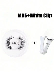 Magnetic Eyelashes Set (With Eyelash Applicator) - Reusable, Professional Makeup Tool, Alcohol-Free, Fragrance-Free Plastic Material, Eyelash Set - Multicolor - View 29