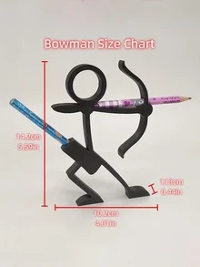 4 mẫu giá đỡ bút hình người in 3D, có thể dùng làm giá để bút, hộp đựng bút, vật trang trí bàn làm việc, đồ dùng học tập và văn phòng phẩm, đồ dùng văn phòng và vật trang trí để bàn. Thích hợp làm quà tặng học sinh, quà tặng trẻ em, quà Giáng sinh, năm mới và quà tựu trường. Phụ kiện bàn làm việc, phụ kiện bàn làm việc, trang trí văn phòng - nhiều màu - Xem 12