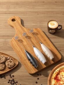 A Miniature Electric Milk-Frother For Household Use. A Hand-Held Milk Whisk - Multicolor - View 7